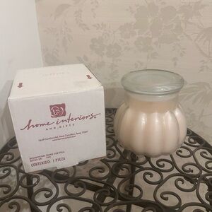 VTG Home Interiors Vanilla Candle NEW